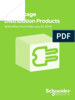 Low Voltage Distribution Products: Price List