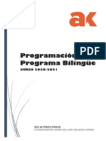 Programacion Programa Bilingue Ingles