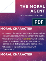 The Moral Agent: Developing Virtue As Habit