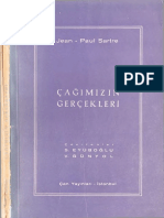 Jean-Paul Sartre - Çağımızın Gerçekleri