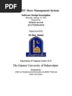 LIBRARY Store Management System: The Islamia University of Bahawalpur