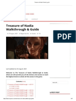 Treasure of Nadia Tutorial y Guía