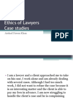 Ethics of Lawyers Case Studies