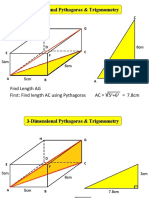 3-Dimensional Pythagoras & Trigonometry