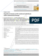 Infectious Diseases: Hepatitis B Viremia in HIV-coinfected Individuals Under Antiretroviral Therapy