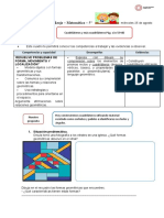 Guía de autoaprendizaje - Matemática - Cuadriláteros