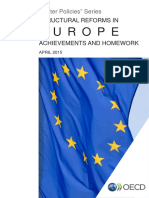 Structural Reforms in Europe Achievements and Homework