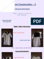 Garment Construction - 2: End Term Assignment