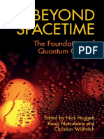 Nick Huggett (Editor), Keizo Matsubara (Editor), Christian Wüthrich (Editor) - Beyond Spacetime - The Foundations of Quantum Gravity-Cambridge University Press (2020)