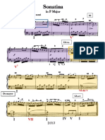 Sonatina in F Major L.V. Beethoven - Analisis