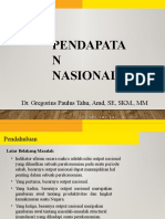 Sesi 6 Pendapatan Nasional Perekonomian Indonesia