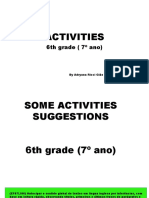 Activities: 6th Grade (7º Ano)