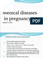 Medical diseases in pregnancy: An overview of cardiovascular, respiratory, gastrointestinal, urinary, and hematological conditions