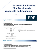 Sistemas de Control Aplicados 22 Clase