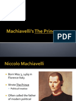 machiavellis the prince intro