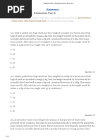 Statistics Mcqs - Estimation Part 6: Examrace