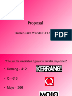 Proposal: Tracie Claire Woodall O'Driscoll