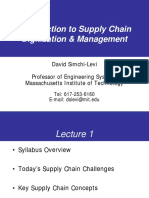 Introduction To Supply Chain Digitization & Management