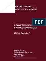 MORTH Pocket Book for Highway Engineers-2019