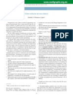 Como Redactar Un Caso Clinico en Psicologia