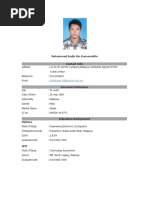 Resume Najib | PDF | Microsoft | Personal Computers