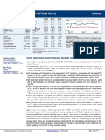 Vietjet Air (VJC) (MARKET PERFORM +5.9%) Initiation: Solid Operating Performance Despite Slight Tempering of Growth