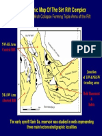 Tectonic Map of The Sirt Rift Complex