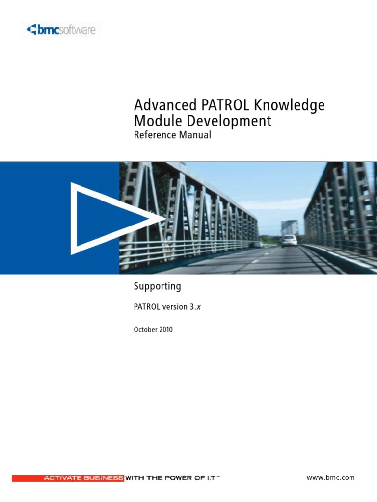 Advanced Patrol Knowledge Module Development Trademark Proprietary Software