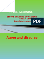 Good Morning: Before Starting Our Lesson Today, Let'S Say