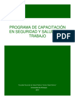 3 Programa de Capacitación en Seguridad y Salud en El Trabajo