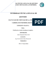 Niversidad Técnica Estatal de Quevedo: Facultad de Ciencias de La Ingeniería