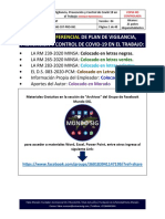 Mundo Sig - Plan de Vigilancia, Prevención y Control de Covid-19 en El Trabajo (Word Modelo Referencial) (Msig-sst-pro-061)