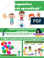 Diagnóstico Estilos de Aprendizaje