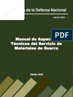 Manual de Aspectos Tecnicos de Materiales de Guerra