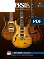 Prs Guitars June 2021 Product Catalog
