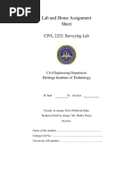 Survey Lab Manual