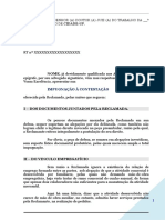 Modelo Impugnação À Contestação Trabalhista