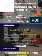 Brochure-Costos y Presupuestos en Obra Con El Software s10