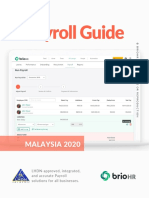 BrioHR Payroll Guide Malaysia 2020