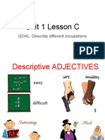 Descriptive Adjetive