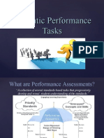 Performance Tasks Pwpt Encore