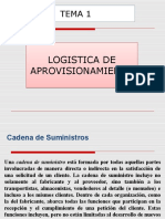 Tema 1 - Logística de Aprovisionamiento 1