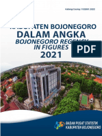 Kabupaten Bojonegoro Dalam Angka 2021