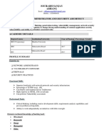 Role - Network Administrator and Security Architect: Sourabh Sanjay Abhang