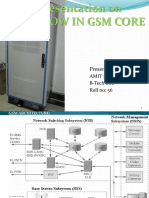 A Presentation On Call Flow in GSM Core: Presented by