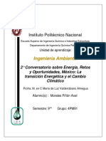 2° Conversatorio sobre Energía, Retos y Oportunidades, México