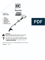 Operator's Manual: 25cc/1.5 Cu - In. 2-Cycle Gasolin E Weedwaoker ®