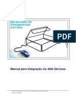 Manual Integração Web Services Correios