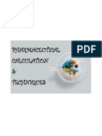 Pharmaceutical Calculation & Techniques