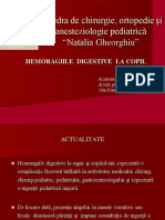 Hemoragii Digestive La Copii